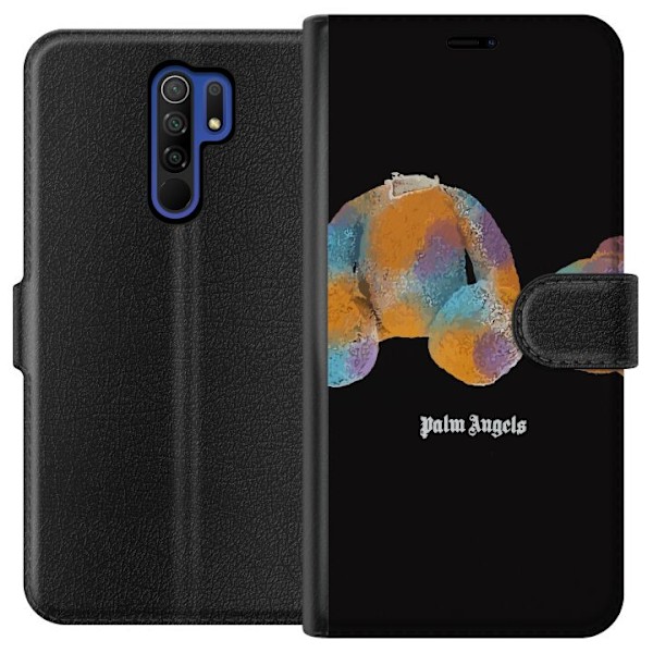 Xiaomi Redmi 9 Lompakkokotelo Teddy Palm Angels