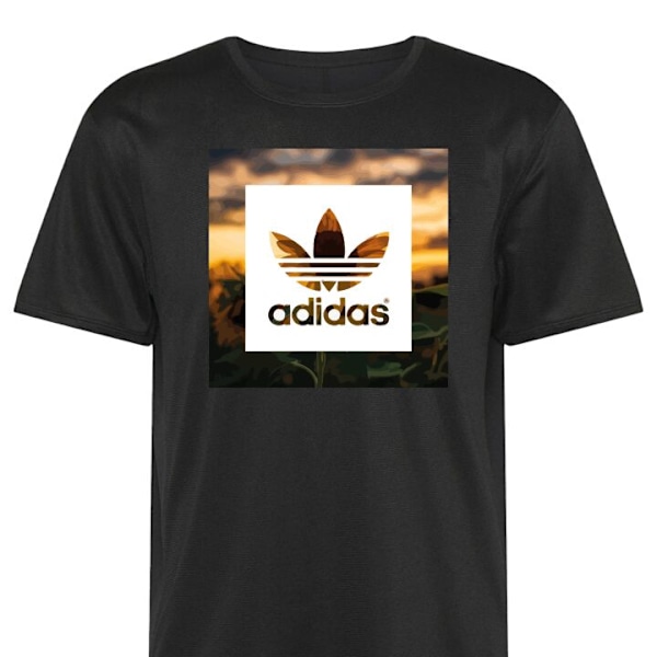 Treeni T-paita | Urheilu T-paita Aikuisille Adidas musta 5X-Large