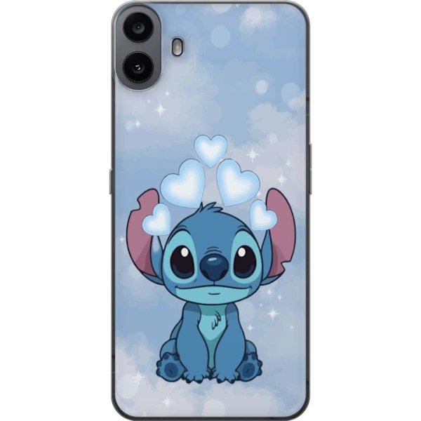 Nothing CMF Phone 1 Gjennomsiktig deksel Stitch Hoppande Gled