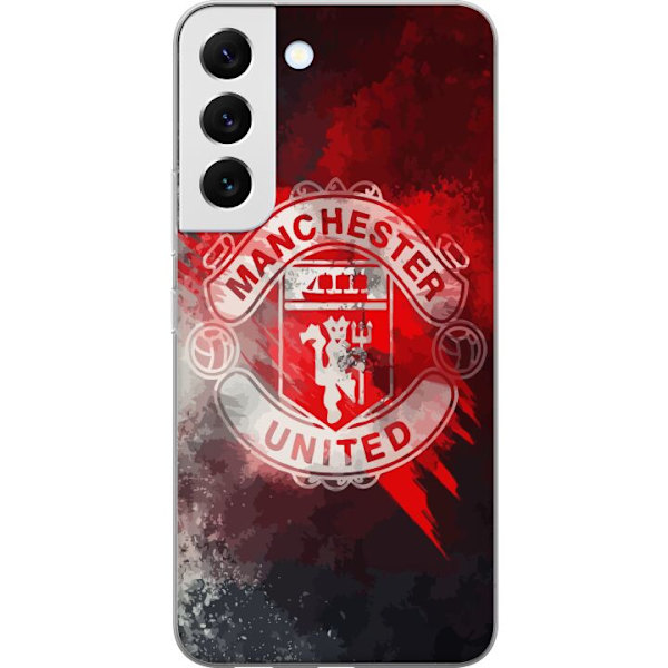 Samsung Galaxy S22 5G Gjennomsiktig deksel Manchester United