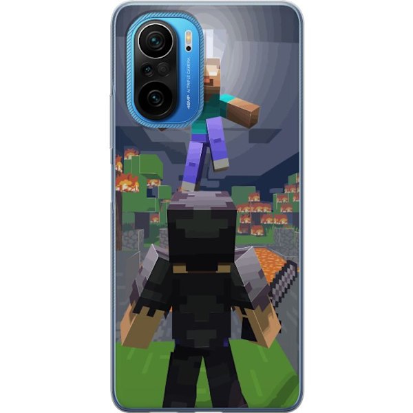 Xiaomi Poco F3 Gjennomsiktig deksel Minecraft