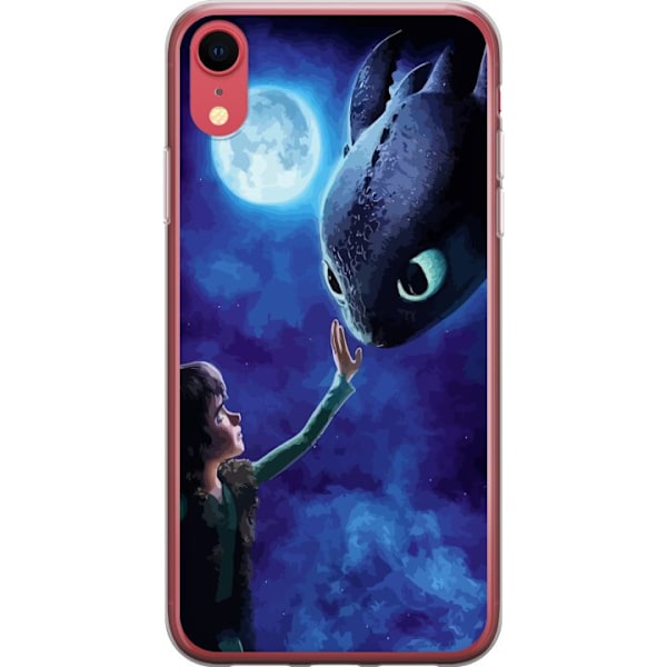 Apple iPhone XR Genomskinligt Skal Draktränaren How to Train Your Dragon