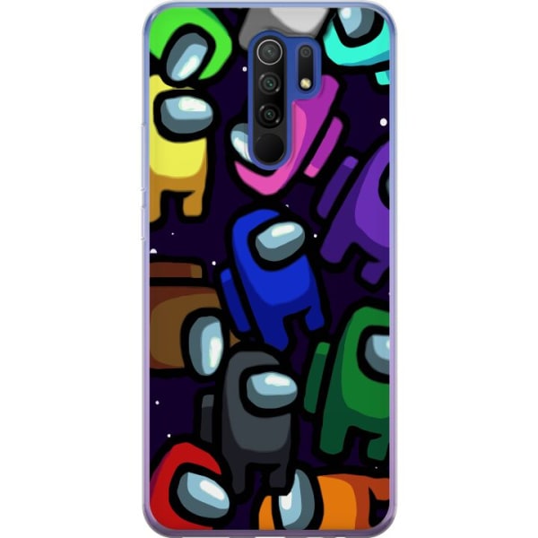 Xiaomi Redmi 9 Gennemsigtig cover Among Us