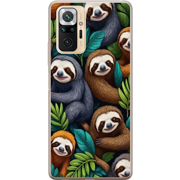 Xiaomi Redmi Note 10 Pro Läpinäkyvä kuori Sengångarstil -