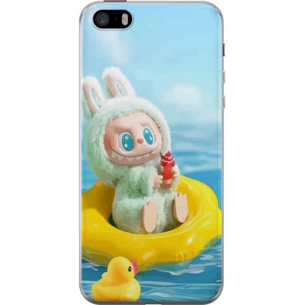 Apple iPhone 5s Genomskinligt Skal Labubu Macaron Series