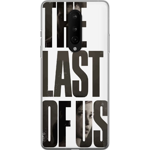 OnePlus 8 Genomskinligt Skal The Last of Us Ellie Joel Apokaly