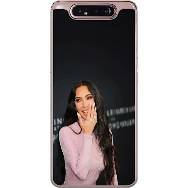 Samsung Galaxy A80 Genomskinligt Skal Kim Kardashian – Trend