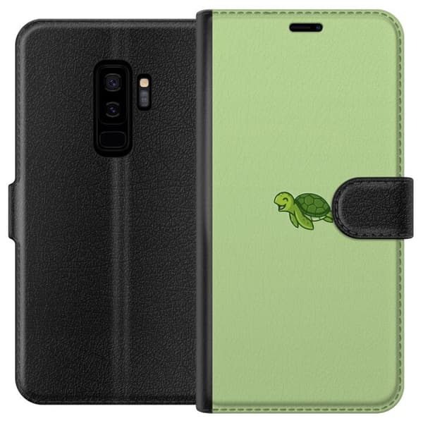 Kompatibel Tegnebogsetui til Samsung Galaxy S9+ Sköldpadda