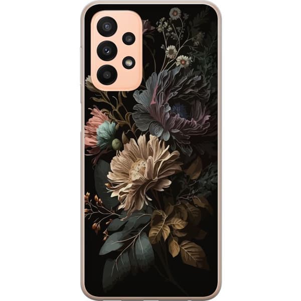 Kompatibelt Mobildeksel til Samsung Galaxy A23 Blomster