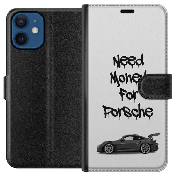 Kompatibelt Plånboksfodral till Apple iPhone 12 mini Porsche Tack