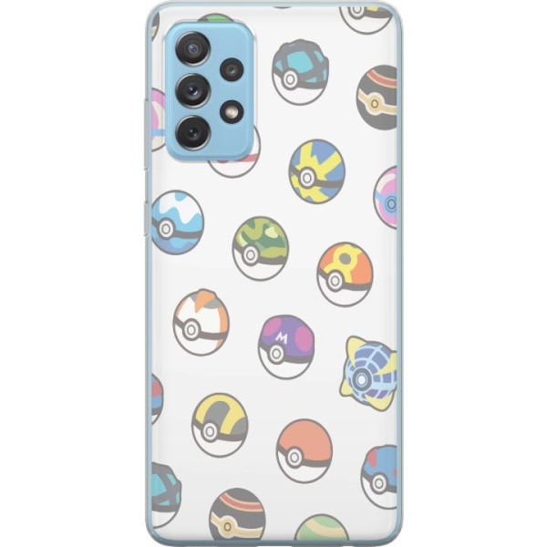 Samsung Galaxy A52 5G Gennemsigtig cover Pokemon
