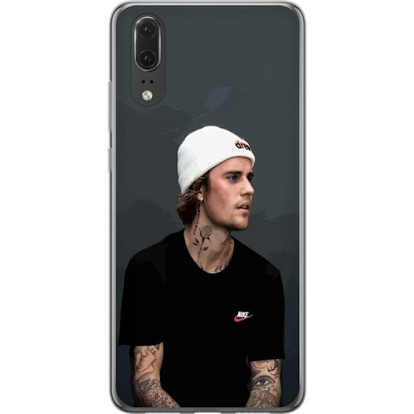 Huawei P20 Gjennomsiktig deksel Justin Bieber