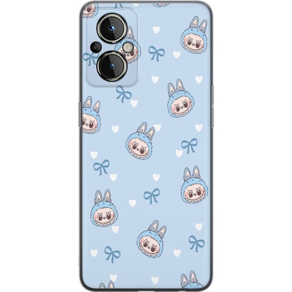 OnePlus Nord N20 5G Läpinäkyvä kuori Labubu Tuli Henki