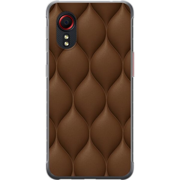 Samsung Galaxy Xcover 5 Genomskinligt Skal Cocoa Scales