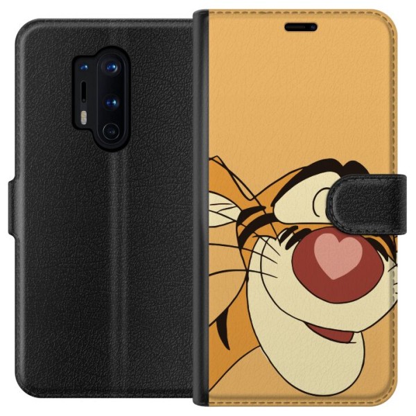 OnePlus 8 Pro Tegnebogsetui Tiger