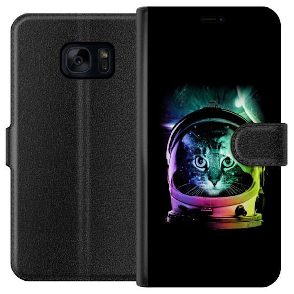 Samsung Galaxy S7 Tegnebogsetui Rum Kat