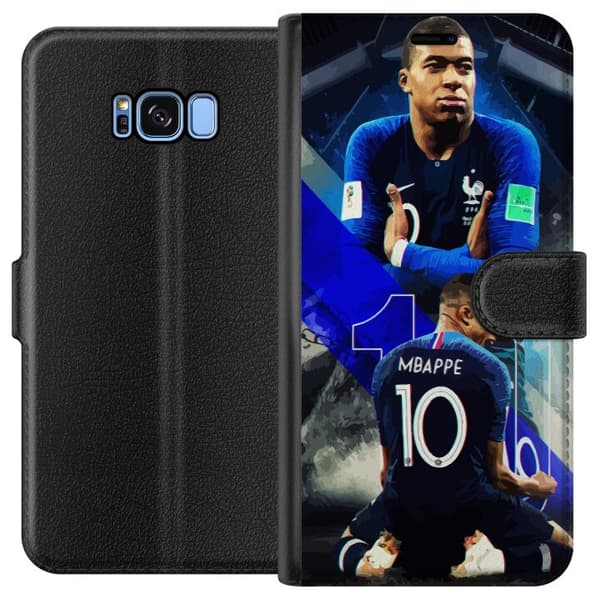 Kompatibelt Plånboksfodral till Samsung Galaxy S8 Kylian Mbappé