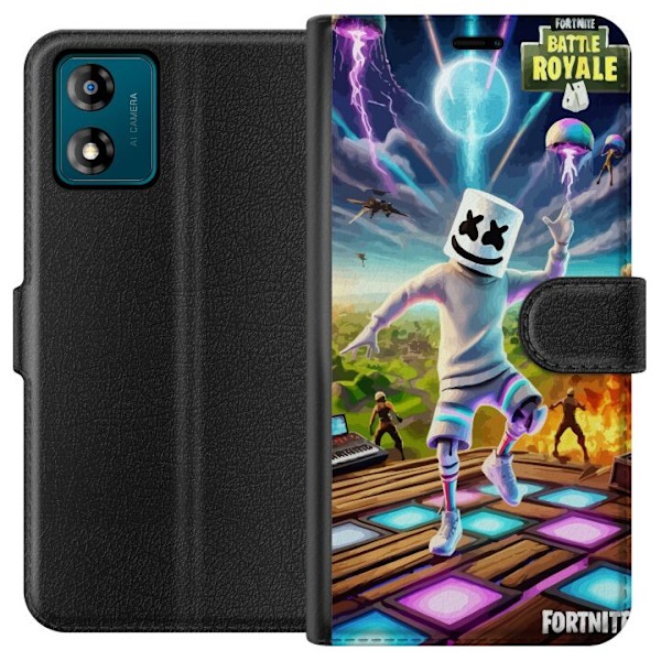 Motorola Moto E13 Tegnebogsetui Fortnite