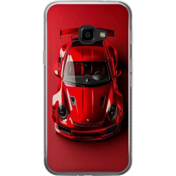 Samsung Galaxy Xcover 4 Läpinäkyvä kuori Porsche