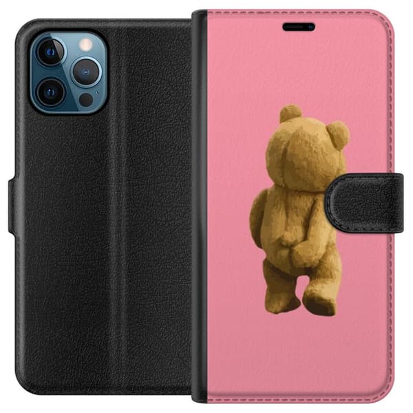 Kompatibel Tegnebogsetui til Apple iPhone 12 Pro Max Palm Angels Teddybjørn
