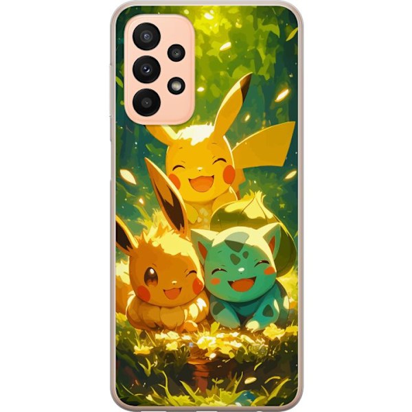 Samsung Galaxy A23 Gennemsigtig cover Pixelmonster spillestil