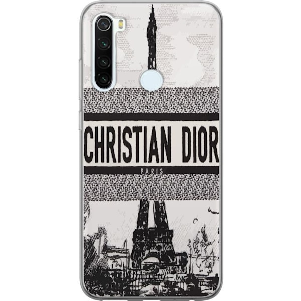 Xiaomi Redmi Note 8 Gjennomsiktig deksel Christian Dior