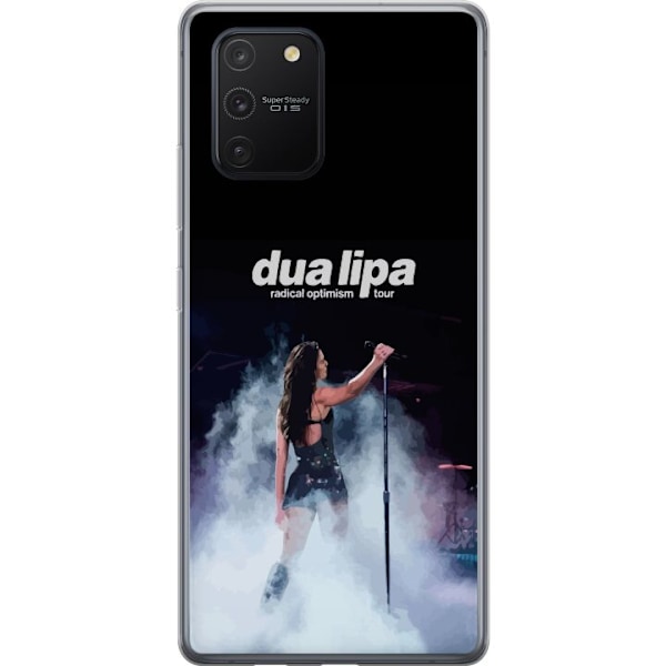 Samsung Galaxy S10 Lite Genomskinligt Skal Dua Lipa – Signature Looks & Vibes