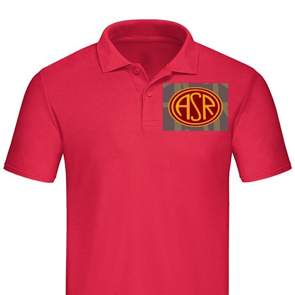Piqué for Voksen | Elegant Piquégenser AS Roma Rød XX-Large