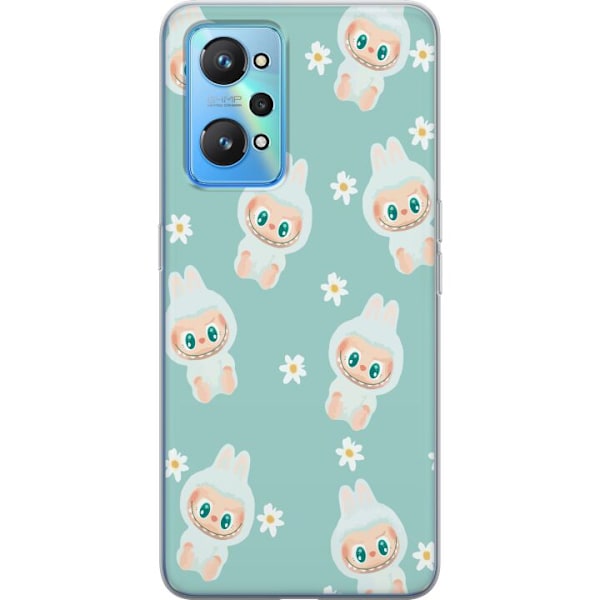 Realme GT Neo2 Läpinäkyvä kuori Labubu Candy Vibes