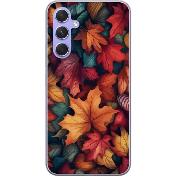 Kompatibel Mobilcover til Samsung Galaxy A54 Efterårsblade
