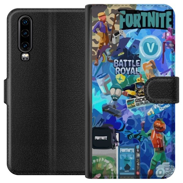 Huawei P30 Lompakkokotelo Fortnite