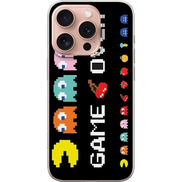 Apple iPhone 16 Pro Gjennomsiktig deksel Pac-Man