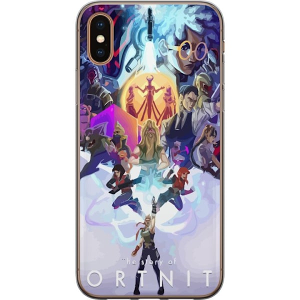 Apple iPhone XS Gennemsigtig cover Ortnit