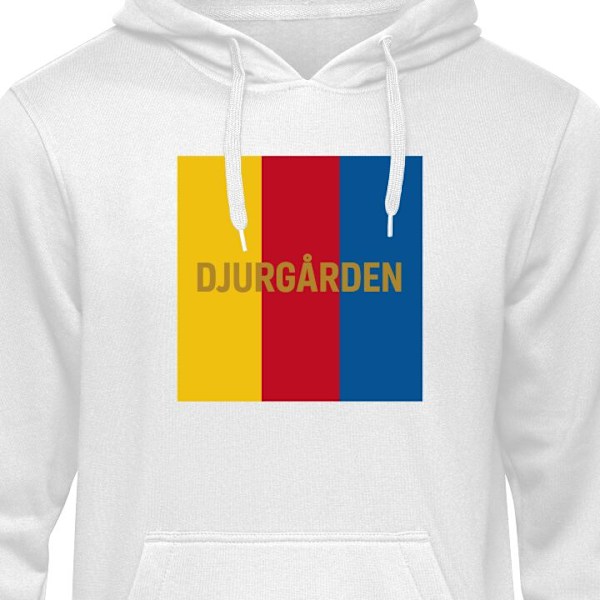 Huppari Aikuisille | Mukava Huppari Djurgården - jalkapallo valkoinen S