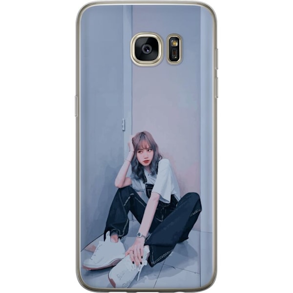Samsung Galaxy S7 edge Läpinäkyvä kuori Lisa from Blackpink