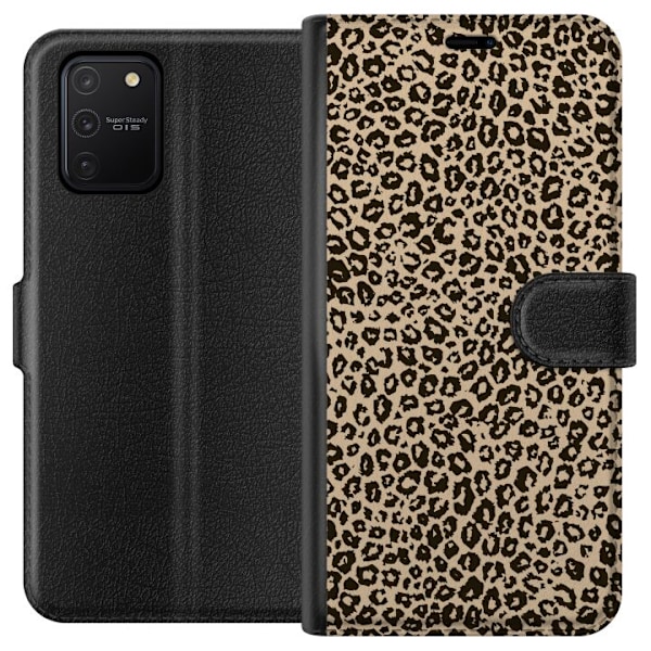 Samsung Galaxy S10 Lite Plånboksfodral Leopard Mönster