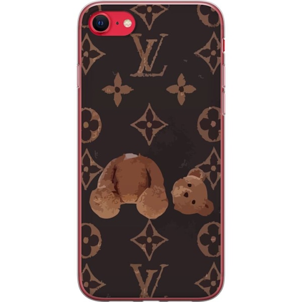 Apple iPhone 8 Läpinäkyvä kuori Teddy Suru LV Iloinen