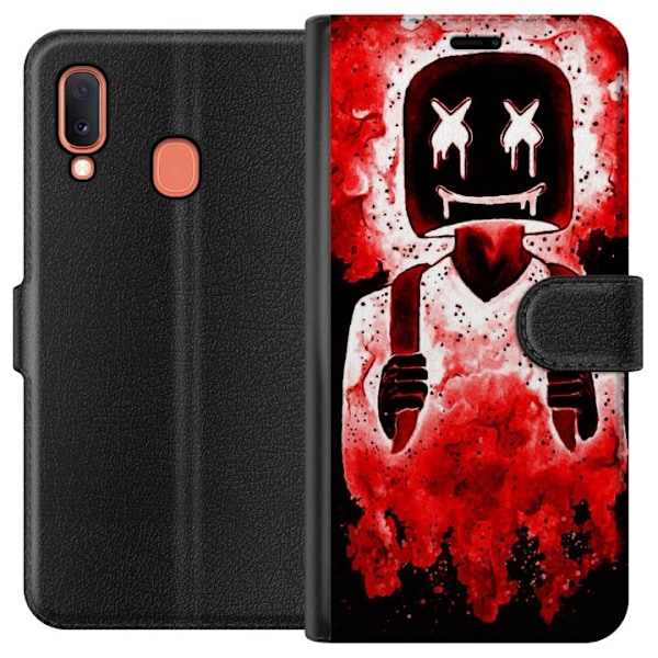 Samsung Galaxy A20e Lompakkokotelo Fortnite Marshmello
