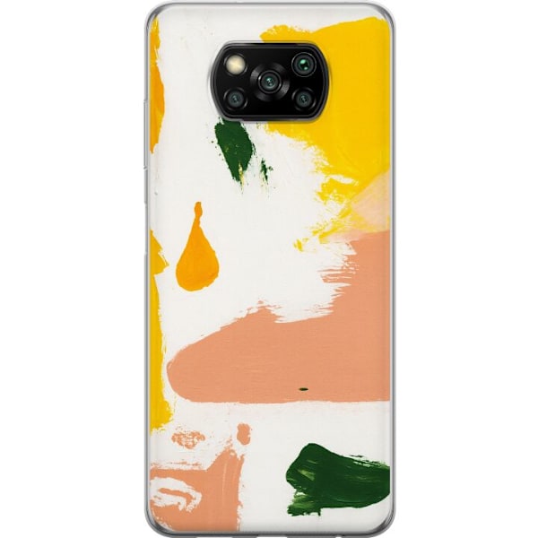 Xiaomi Poco X3 NFC Läpinäkyvä kuori Muoviton Chic