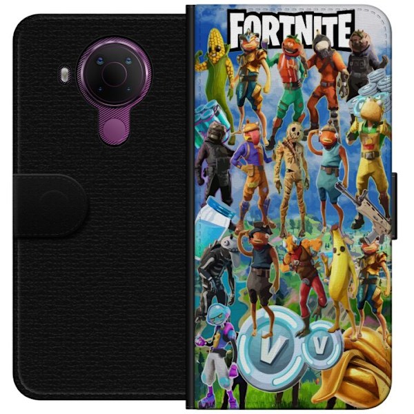 Nokia 5.4 Lompakkokotelo Fortnite