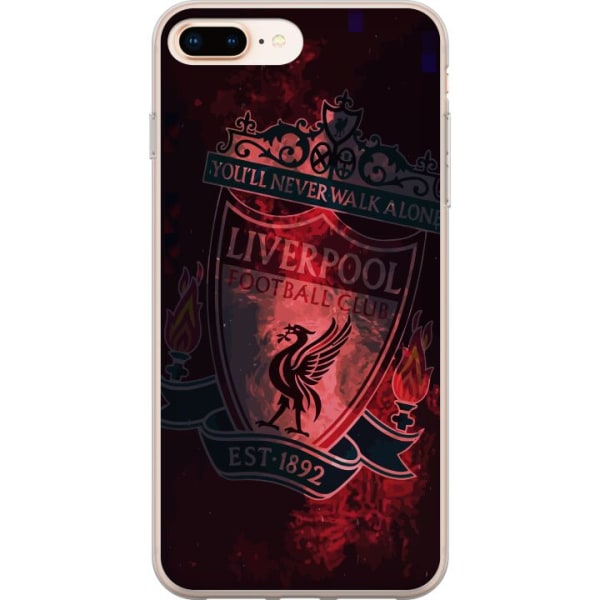 Apple iPhone 8 Plus Gennemsigtig cover Liverpool