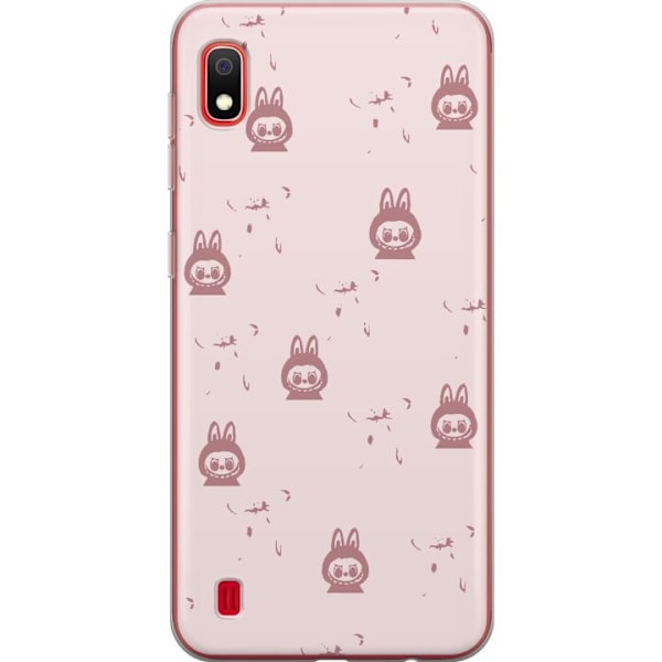 Samsung Galaxy A10 Genomskinligt Skal Labubu Neon Pop – Neon