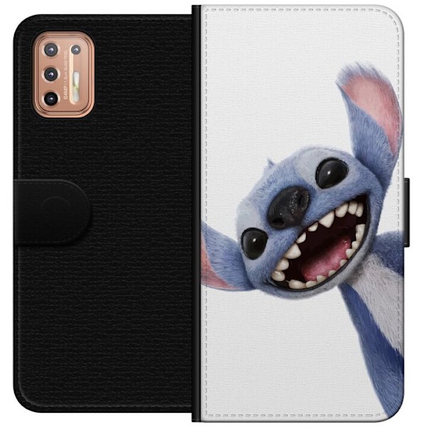 Motorola Moto G9 Plus Lommeboketui Lilo & Stitch