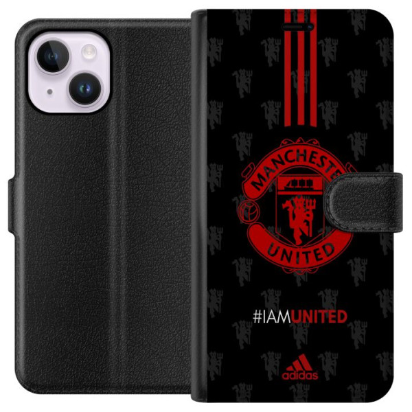 Apple iPhone 15 Plus Lommeboketui Manchester United