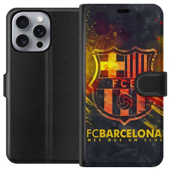 Apple iPhone 16 Pro Max Tegnebogsetui FC Barcelona