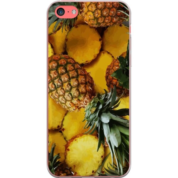 Apple iPhone 5c Genomskinligt Skal Tropisk Frukt