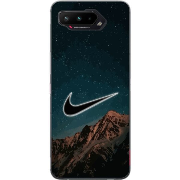 Asus ROG Phone 5 Läpinäkyvä kuori Nike