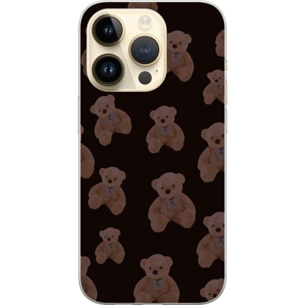 Apple iPhone 15 Pro Gjennomsiktig deksel En bjørn flere bjør