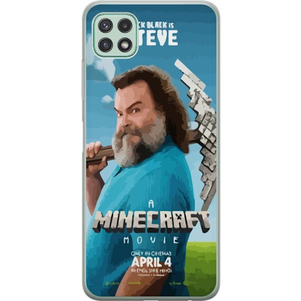 Samsung Galaxy A22 5G Genomskinligt Skal A Minecraft Movie