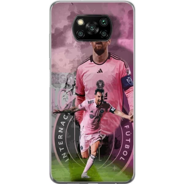 Kompatibelt Mobilskal till Xiaomi Poco X3 NFC Messi
